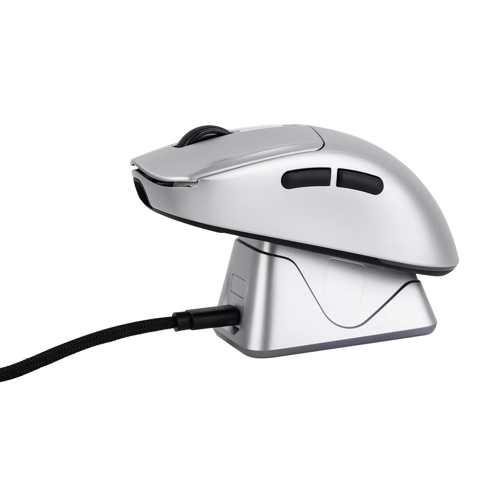 EPOMAKER NEX Pro Tri-mode Wireless Ergonomic Gaming Mouse PixArt PAW3950 Sensor with RGB Charging Dock & 8000Hz Polling/42K DPI