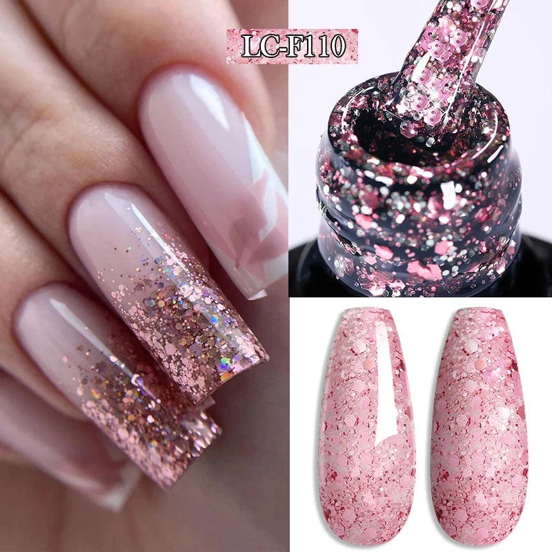 Extension Gel Nail Polish Jelly Soak Off Kit for Permanent Makeup Artists Permanent Makeup Machines LC-F110 Tidesmit