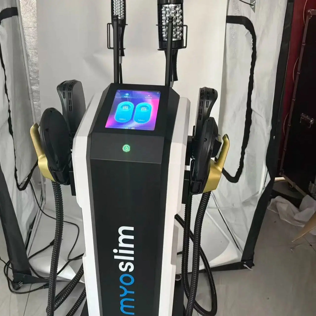 EMS RF Body Sculpting Machine - 4 Handle Professional Fat Burner Relaxation Treatment Tidesmit