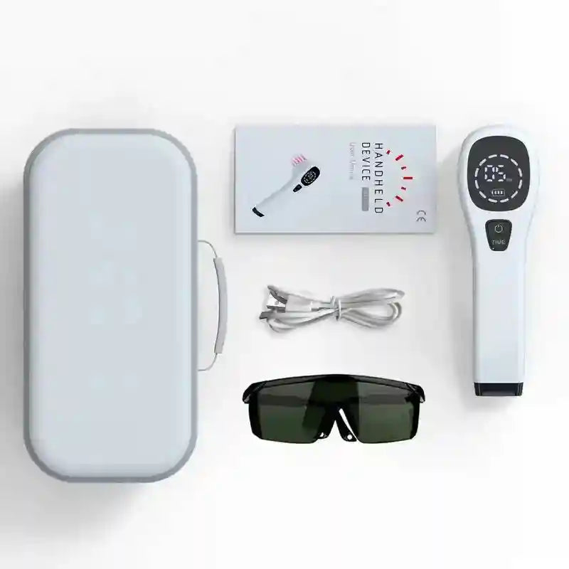 Laser Therapy Device for Pain Relief - 808nm LLLT Portable Wellness Tool Eye Massage Instrument EU plug Tidesmit