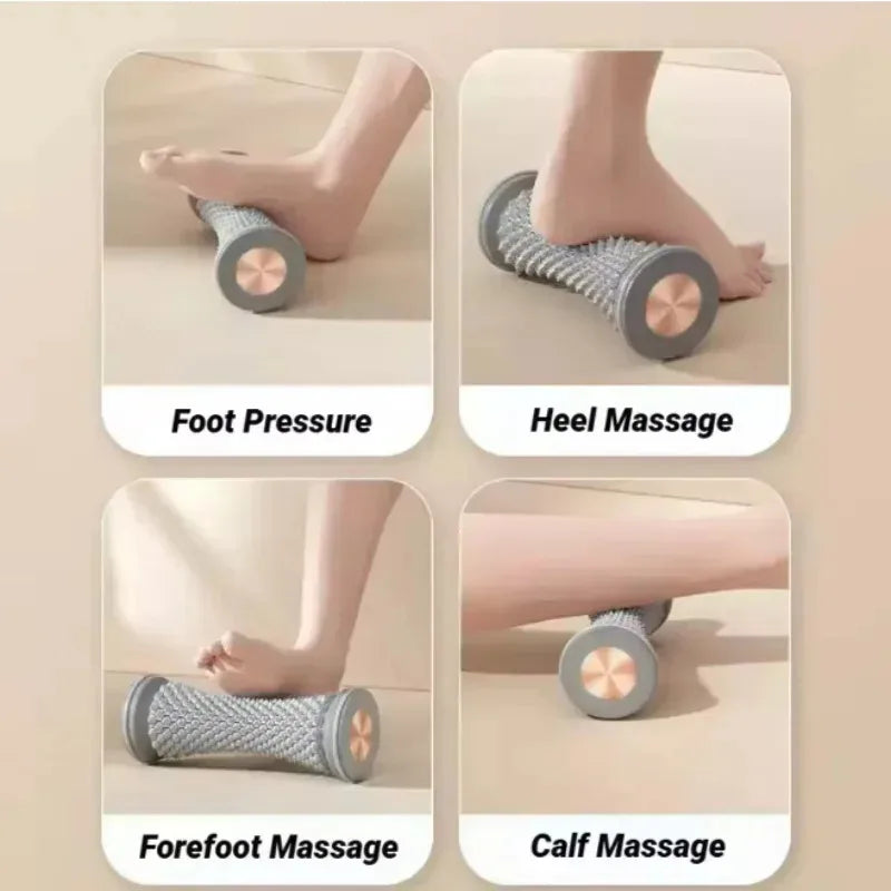 Foot Massage Roller for Plantar Fasciitis Relief Grey | Tidesmit Body Shaping Massage Equipment Tidesmit