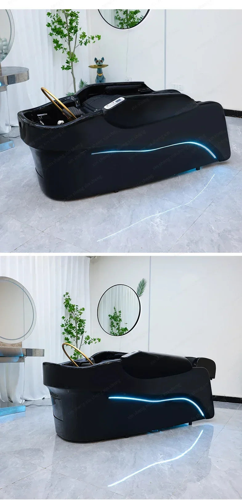Japanese Shampoo Massage Bed | Ceramic Sink | Tidesmit Salon Furniture Massage Chairs Tidesmit