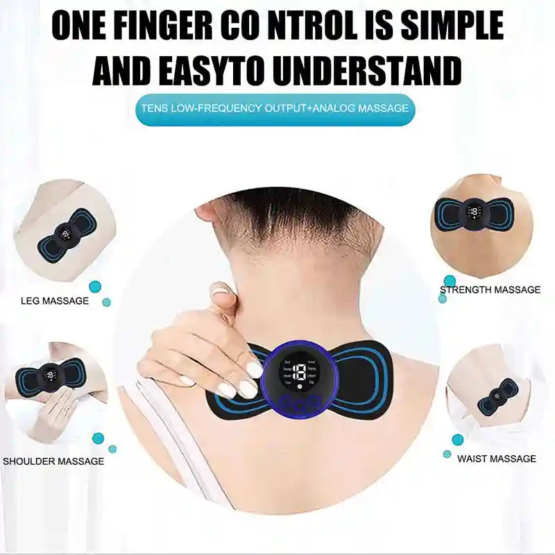 Portable Electric Massager for Deep Tissue Muscle Relief | Tidesmit Massage Roller Tidesmit