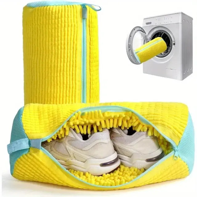 Durable Shoe Washing Machine Bag with Chenille Lining