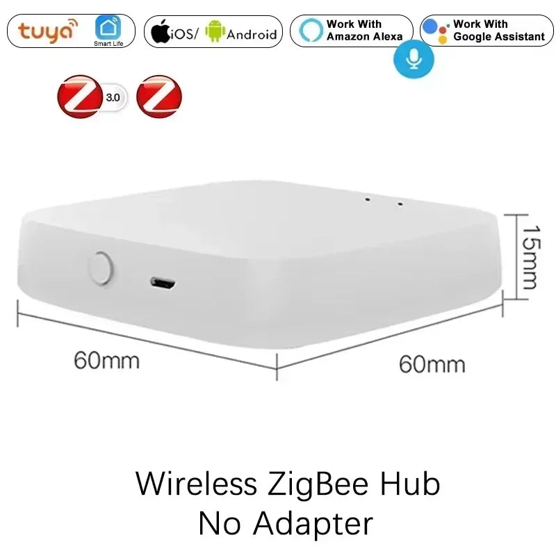 ZigBee Wireless 4 Gang 12 Scene Tuya Switch Push Button Controller Battery Powered Automation Scenario Work Alexa Google Home