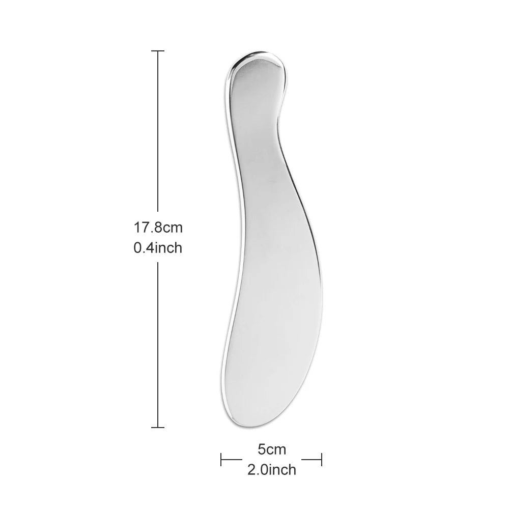 Stainless Steel Gua Sha Face Massager for Lymphatic Drainage Body Shaping Massage Equipment Tidesmit