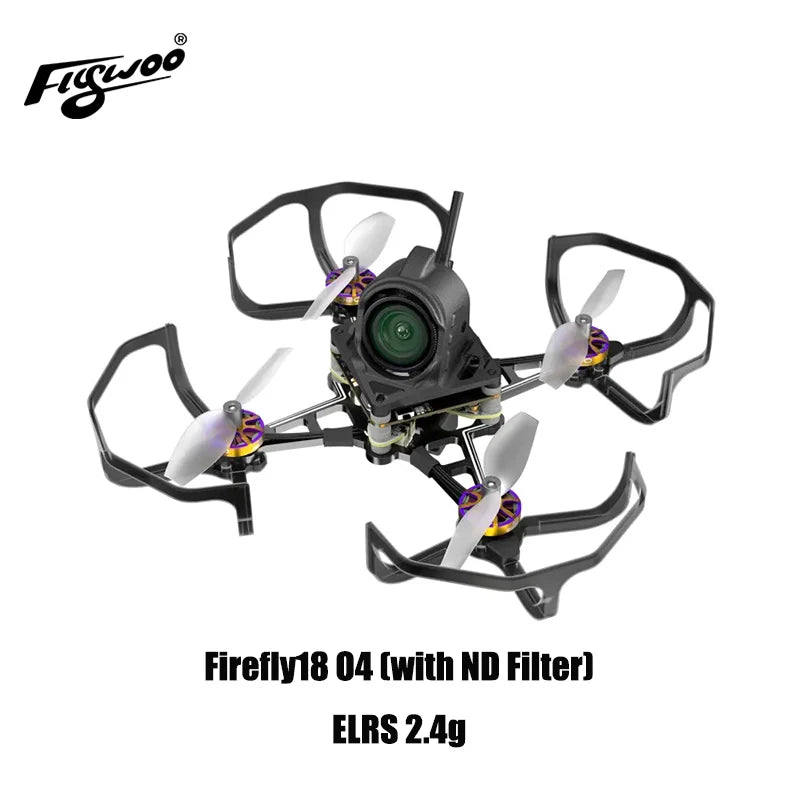 Tiny Whoop 1S O4 FPV Camera Drone with ELRS 2.4g System 18 O4 ELRS 2.4g Tidesmit