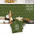 Self-adhesive tile decals, peel-and-stick tile stickers, splash-proof wall decor for kitchens and bathrooms, bedroom decor