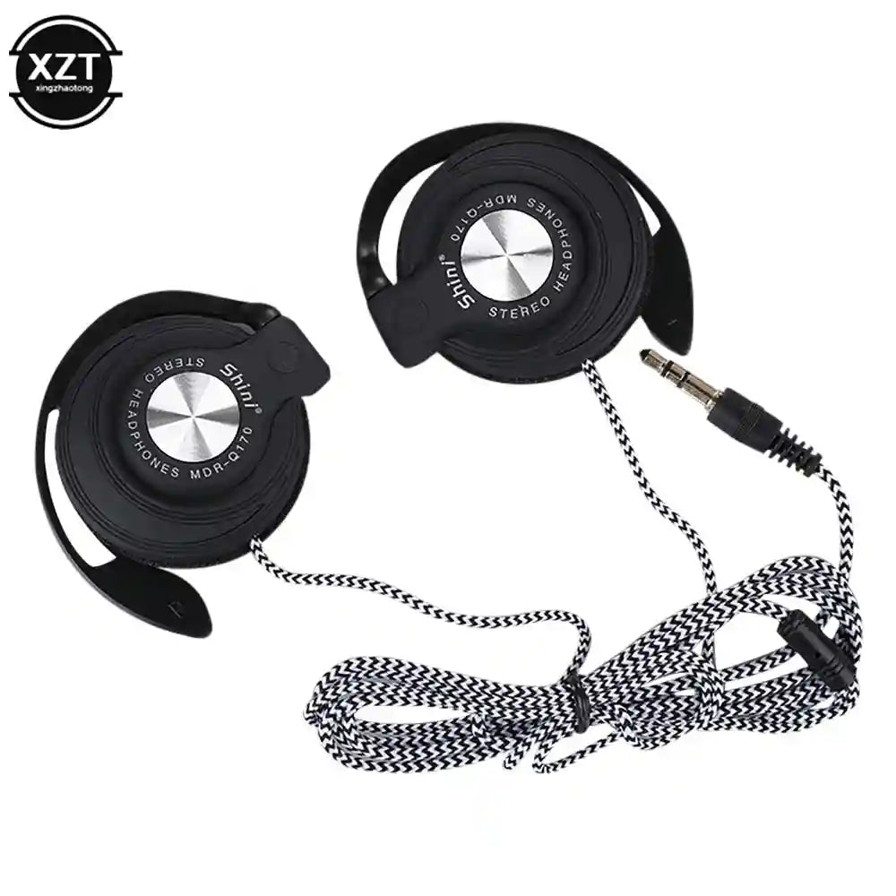 Wired Over-Ear Headphones with Heavy Bass - Tidesmit Studio Series black Tidesmit