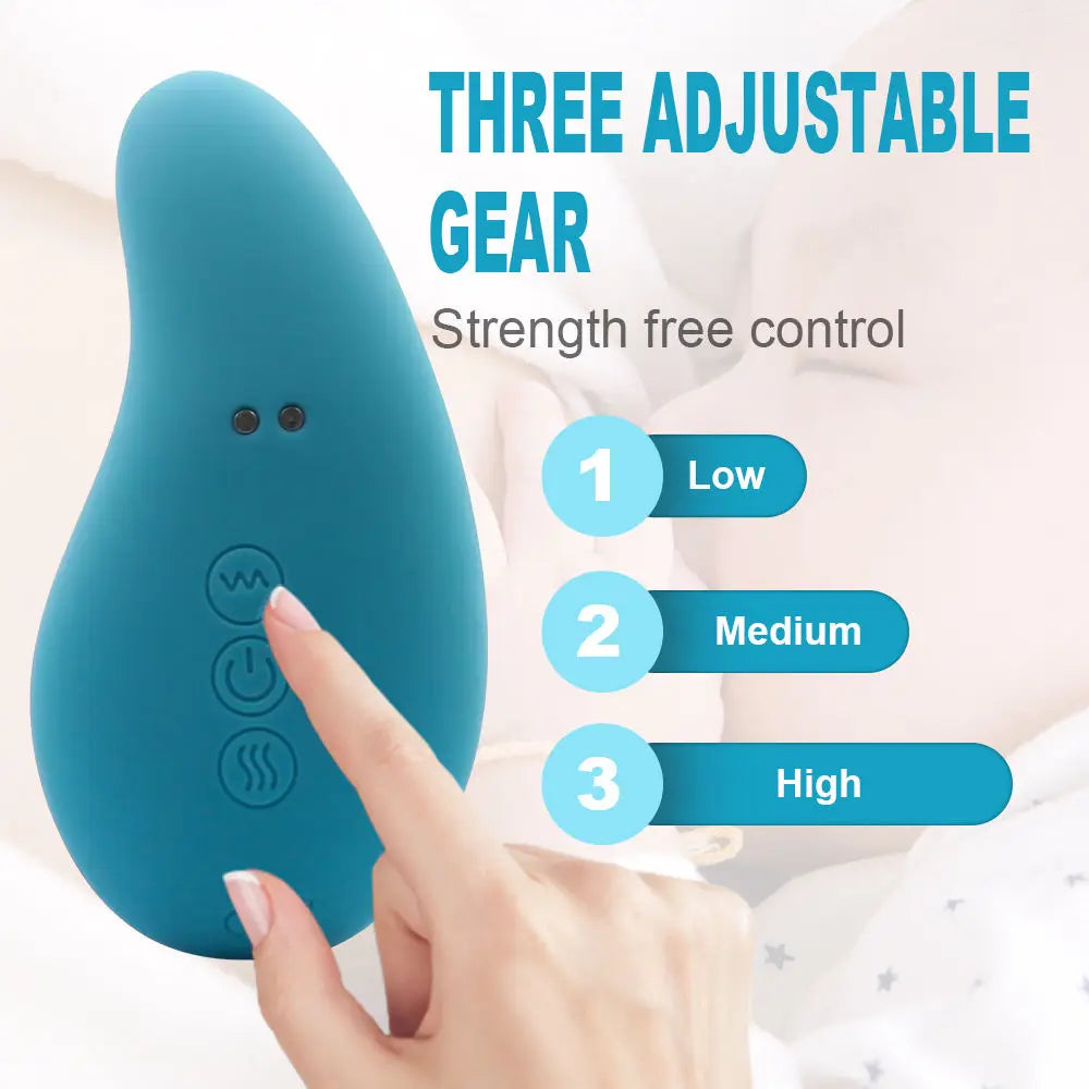 TMJ Jaw Massager for Neck Pain Relief - 10 Vibration Modes - Tidesmit Relaxation Treatment Tidesmit