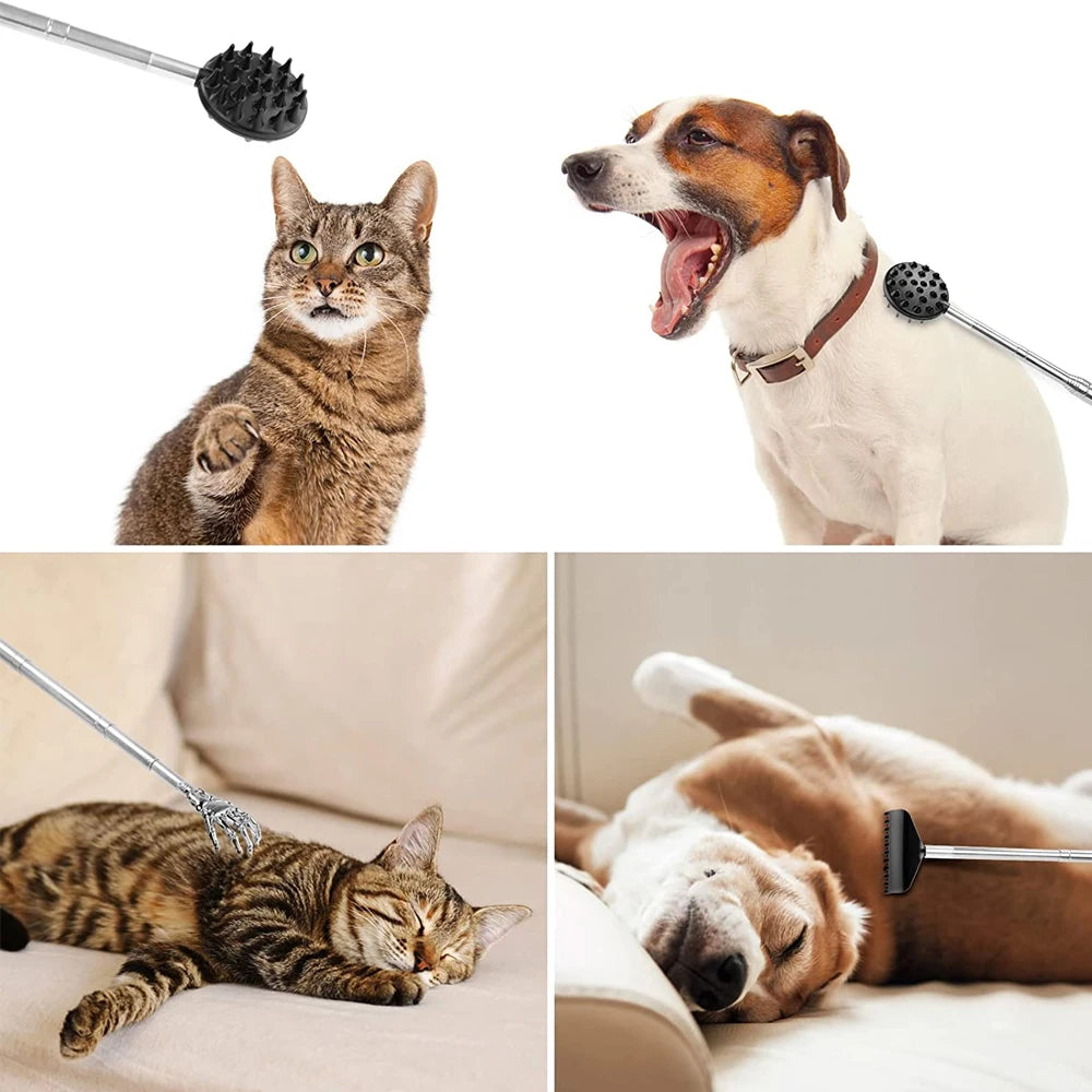 Telescopic Back Scratcher Extendable Massager for Targeted Muscle Relief Back Massage Instrument Tidesmit