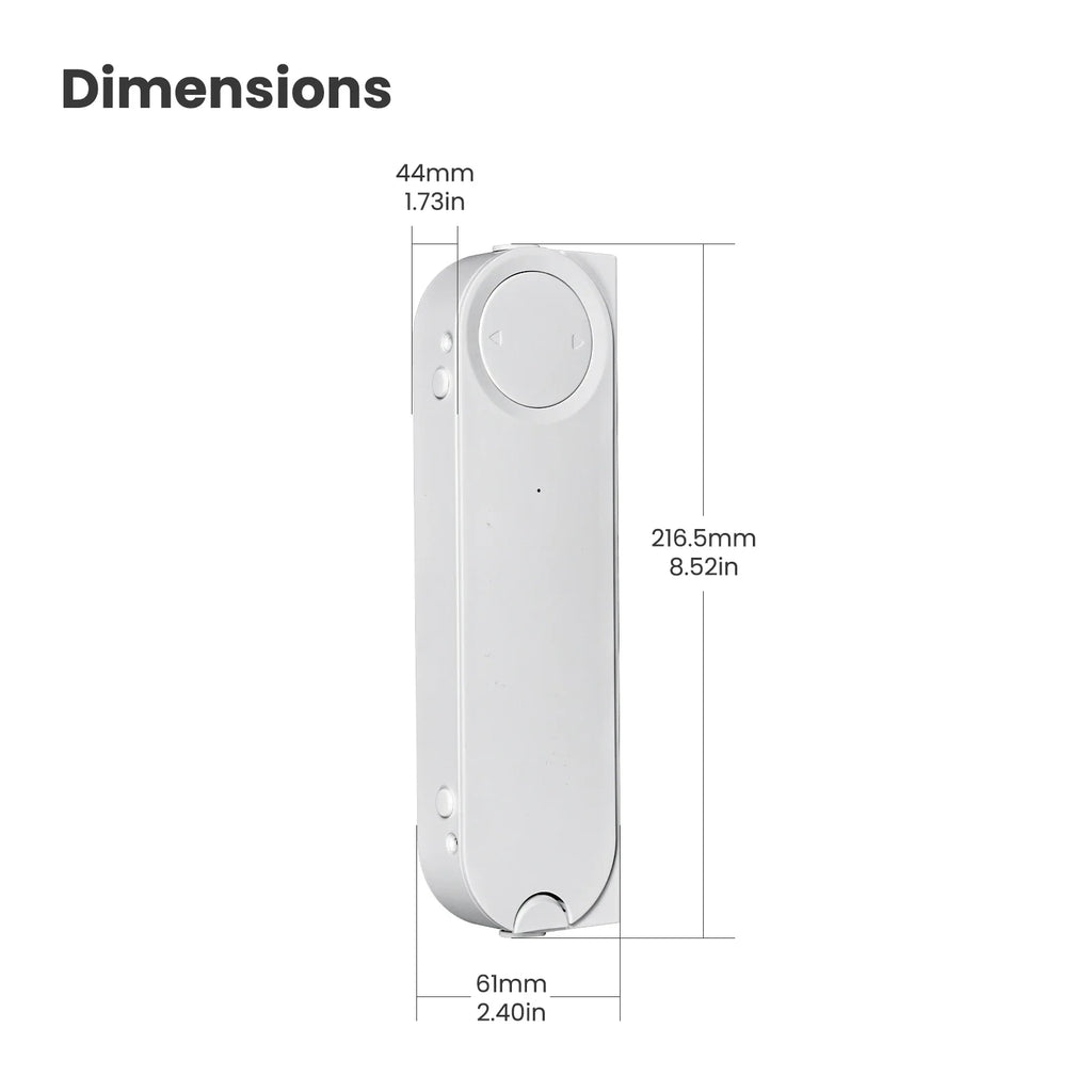Zigbee Smart Window Pusher | Automatic Solar Powered Window Opener Tidesmit