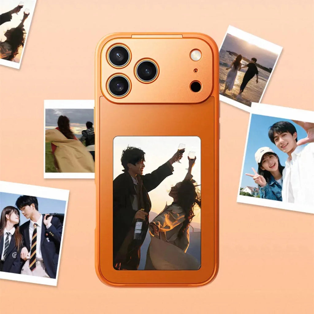 NFC E-Ink Phone Case for iPhone 17 Pro Max with Shock-Absorbing Frame Tidesmit
