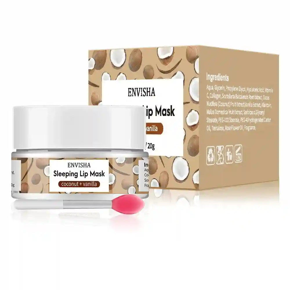 Coconut Lip Sleeping Mask | Moisturizing Lip Treatment - 20g Lip Care Tidesmit