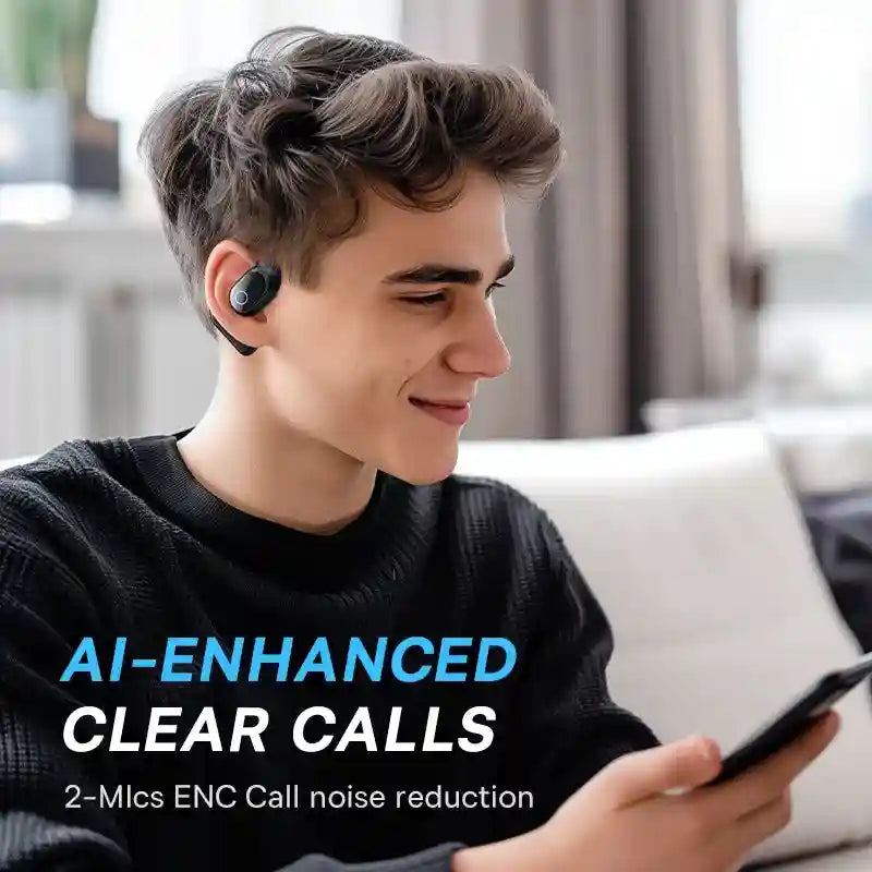 Tidesmit Open Ear Wireless Headphones - Waterproof Sport Earbuds Tidesmit