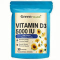 Tidesmit Vitamin D3 5000 IU Transdermal Patches for bone, muscle, and cardiovascular health. 30 high-potency patches.