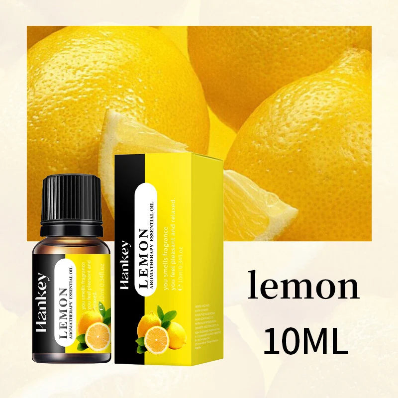10ml Essential Oils For Humidifier Aromatic Diffuser Lavender Sakura Rose Coffee Sandalwood Lemon Fragrance Oil Making Candles