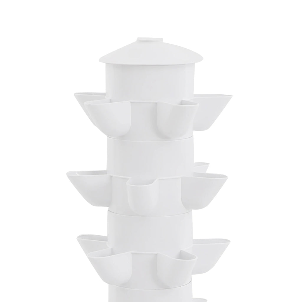 Vertical Hydroponic Growing System 45 Holes Kit with Water Pump Vegetable Planter for Balcony Garden Greenhouse