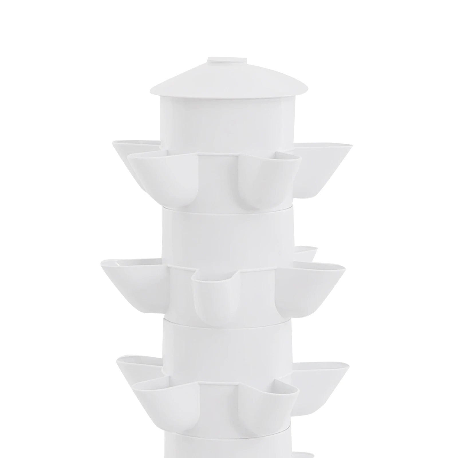 Vertical Hydroponic Growing System 45 Holes Kit with Water Pump Vegetable Planter for Balcony Garden Greenhouse