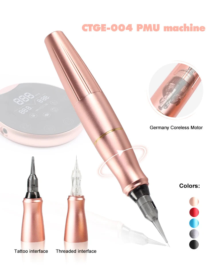 Permanent Makeup Machine Pen | Professional Rotary Tattoo Device Permanent Makeup Machines Tidesmit