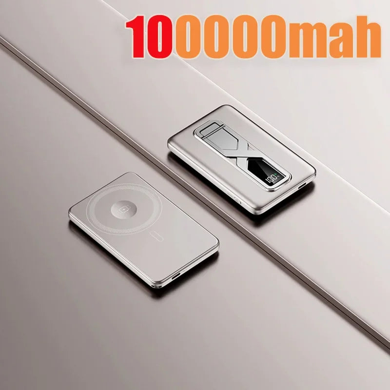 Magnetic Power Bank 10000mAh PD 20W Fast Charger - Tidesmit Gold 100000mah Tidesmit