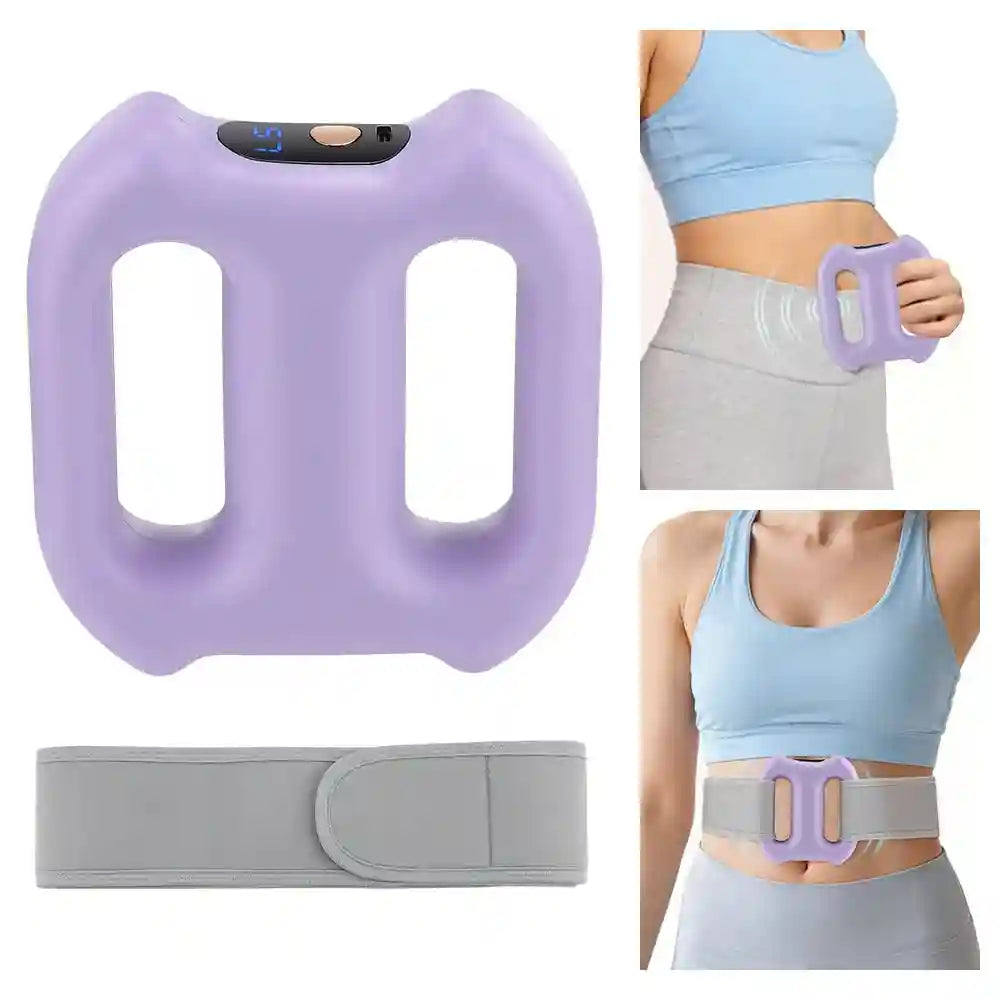 Fascia Gun Portable Deep Tissue Massager Belt - Purple | Tidesmit Fascia Gun PURPLE Tidesmit
