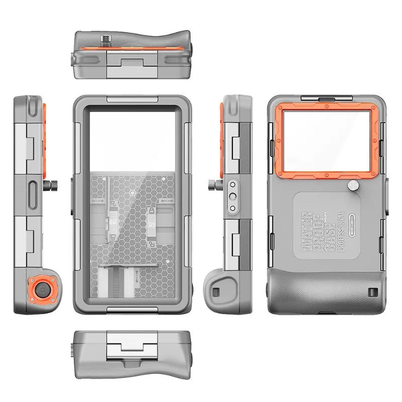 Waterproof Snorkeling Phone Case for iPhone - 15m Depth Protection Tidesmit