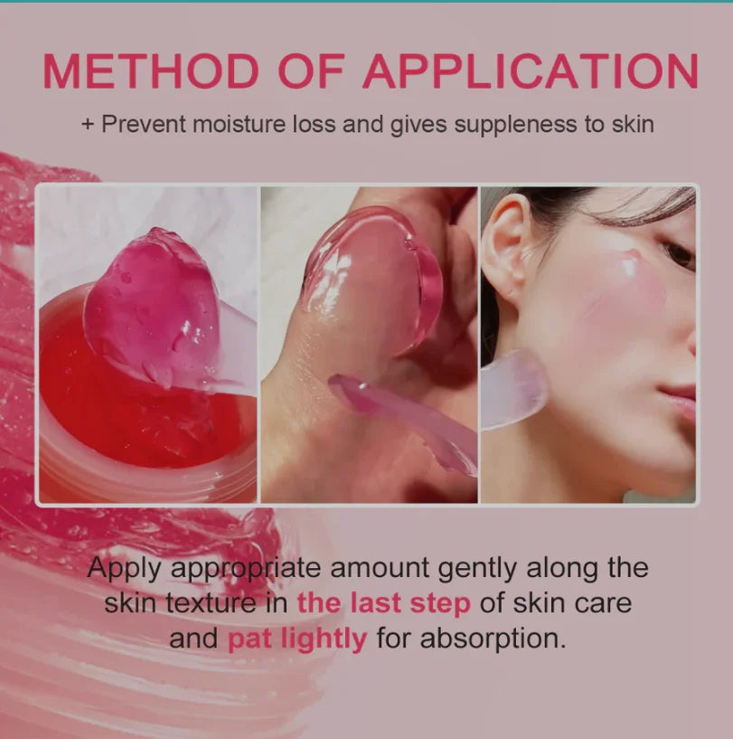 100ml KOEC Skincare Collagen Jelly Cream Hydrating Firming Smoothing Gel Hydrolyzed Collagen Niacinamide Squalane Plants Extract