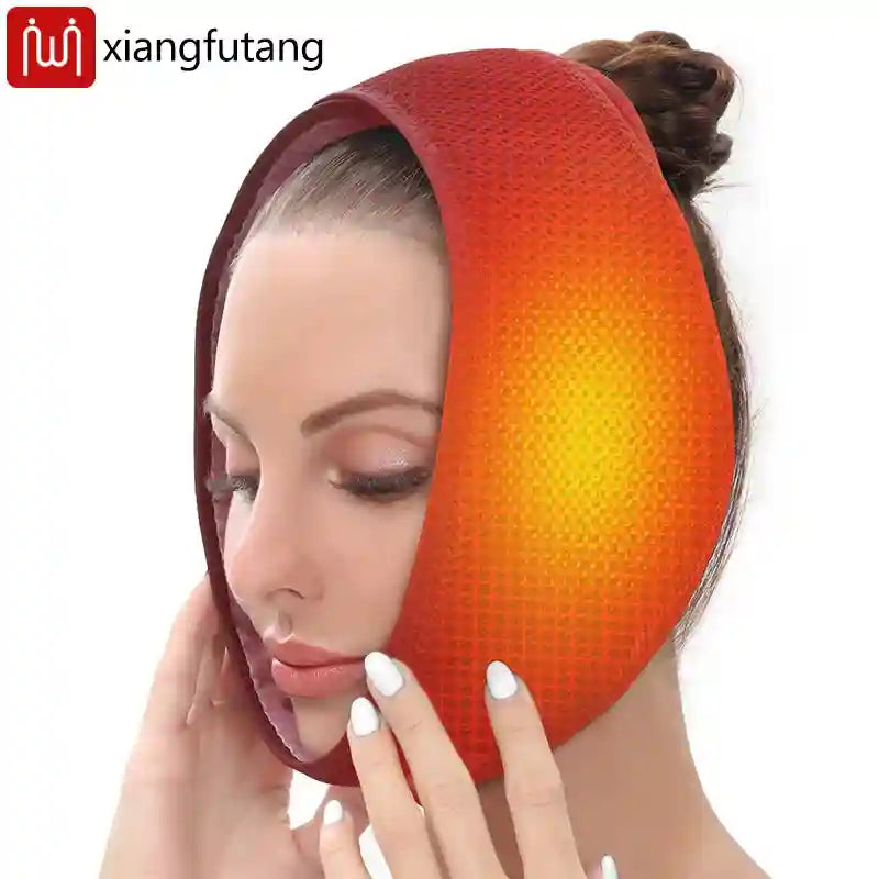 Wearable Facial Heating Pad for Jaw Pain Relief - Tidesmit Wellness Massage Cushion Tidesmit