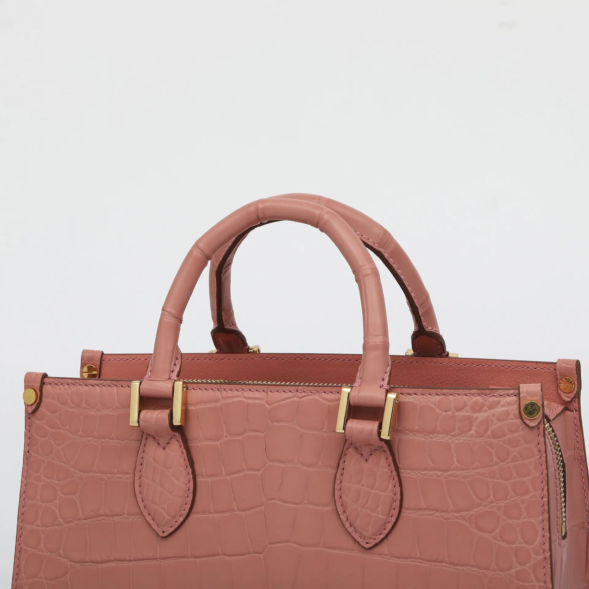 2025 New Designer Matte Crocodile Leather Women Handbag Genuine Leather Lady Tote Bag High Grade Large Capacity Shoulder Bag 45
