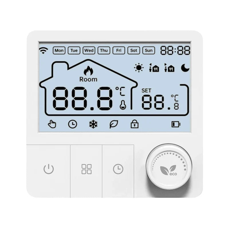 Tuya Smart Home Wifi Heating Thermostat Wireless Automatic Thermostat Wifi Thermostat Temperature Controller Alexa Google Home