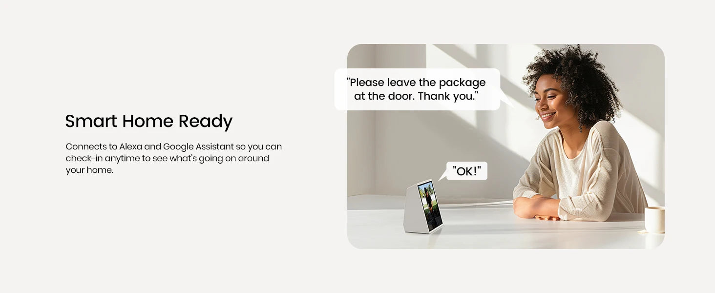 Dekco 3MP Wireless Doorbell Video Intercom Outdoor 2.4G Wi-Fi Smart Doorbell with Chime Human Detection Support Alexa Door Bell