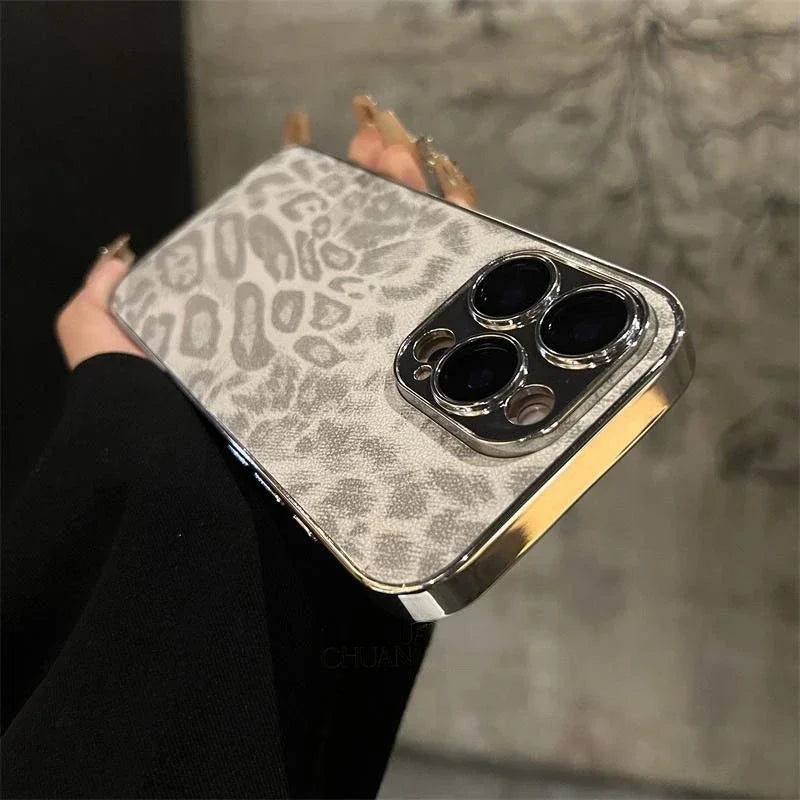 Leopard Print iPhone Case | Shock-Absorbing Drop Protection Tidesmit