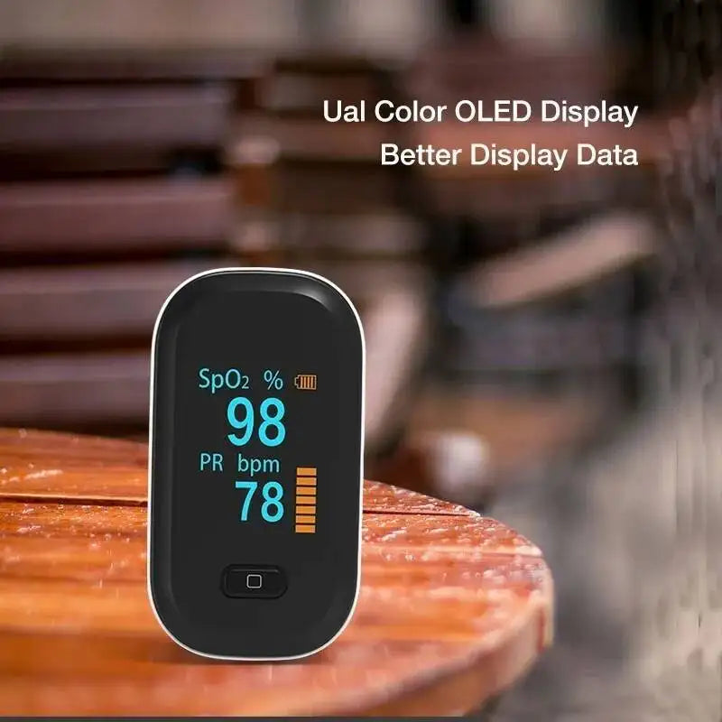 JianYouCare portable finger Pulse Oximeter Saturometer led Spo2 PR PI Oximetro De Dedo Blood Oxygen Heart Rate Saturation Meter