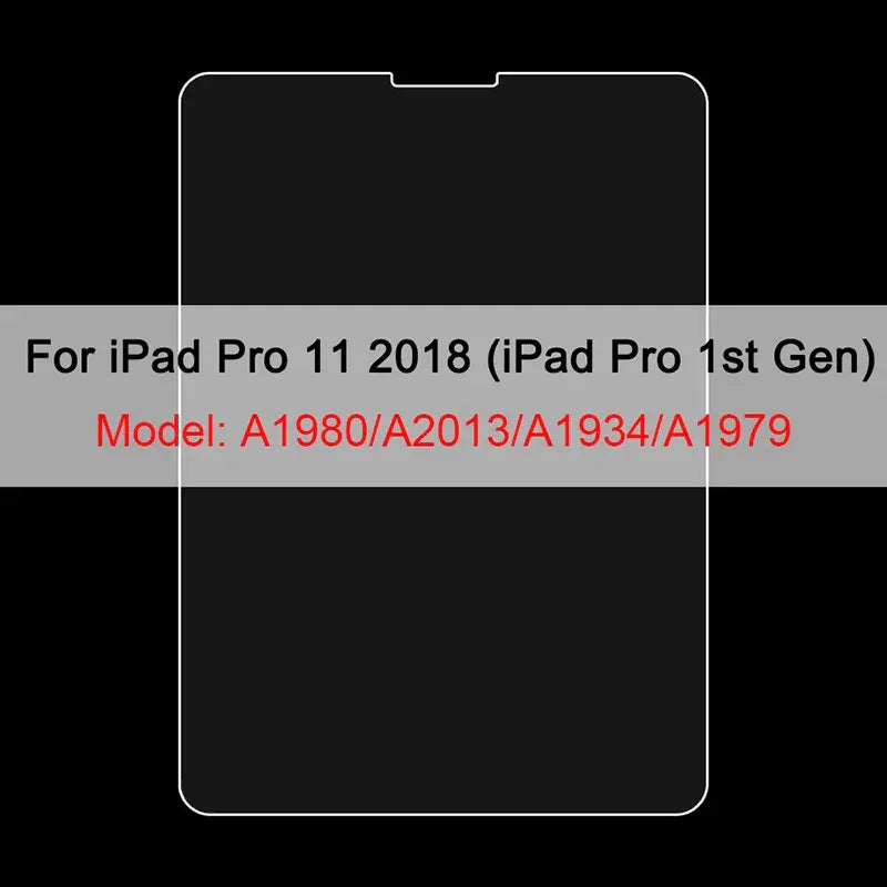 Paper Screen Protector for iPad - Matte Drawing Film by Tidesmit iPad Pro 11 2018 Tidesmit