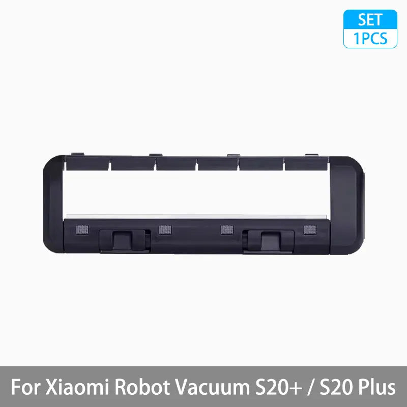 Tidesmit replacement parts kit for Xiaomi Robot Vacuum S20+ including main brush, side brush, filter, and mop cloth