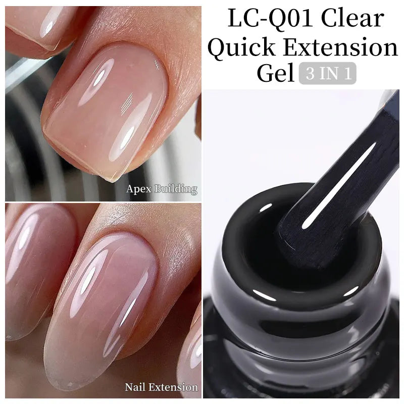 Extension Gel Nail Polish Jelly Soak Off Kit for Permanent Makeup Artists Permanent Makeup Machines LC-Q01 Tidesmit