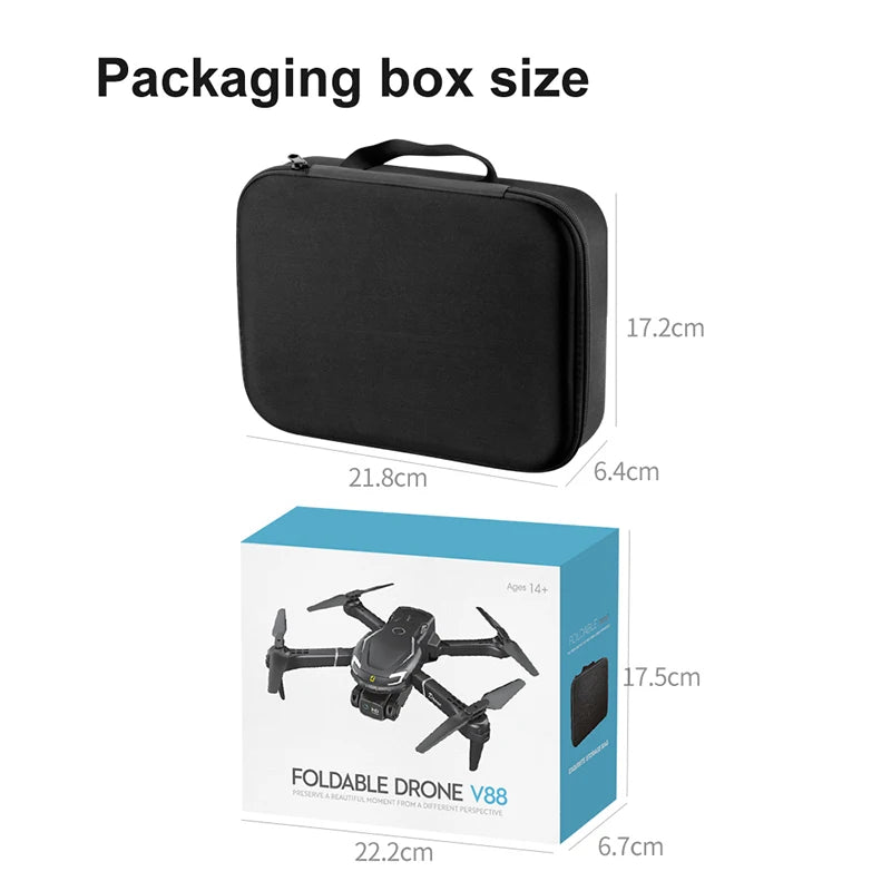 8K Camera Drone Foldable Quadcopter with Obstacle Avoidance Tidesmit