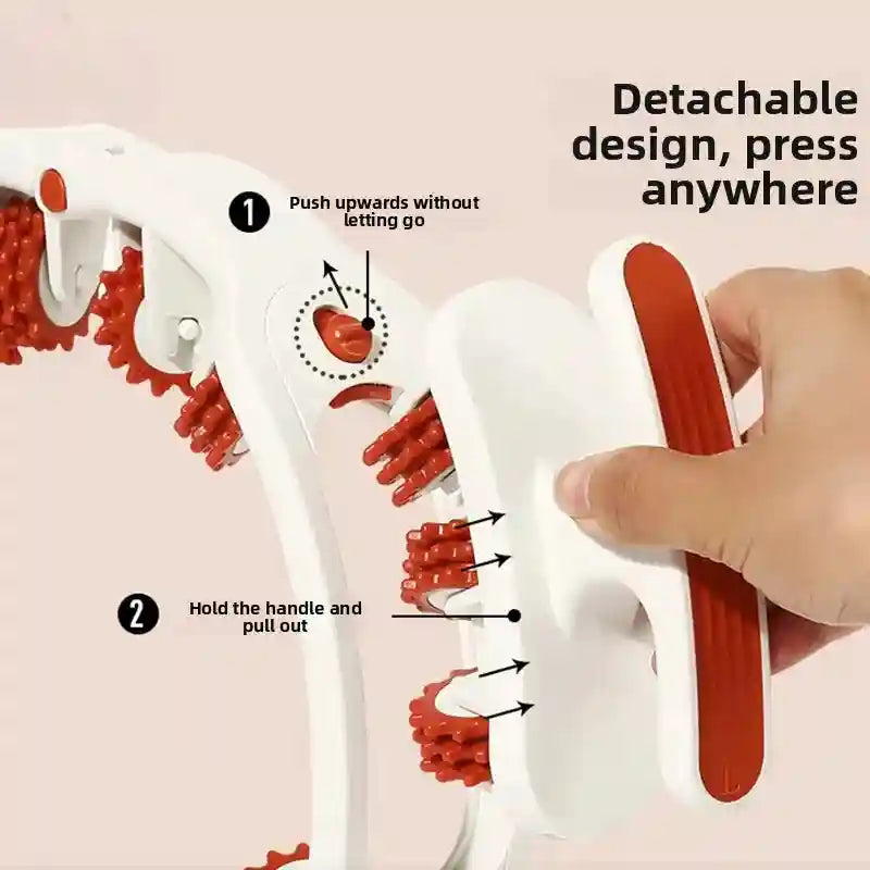 Massage Roller Ring for Full Body Muscle Relief - Tidesmit Rechargeable Massage Roller Tidesmit