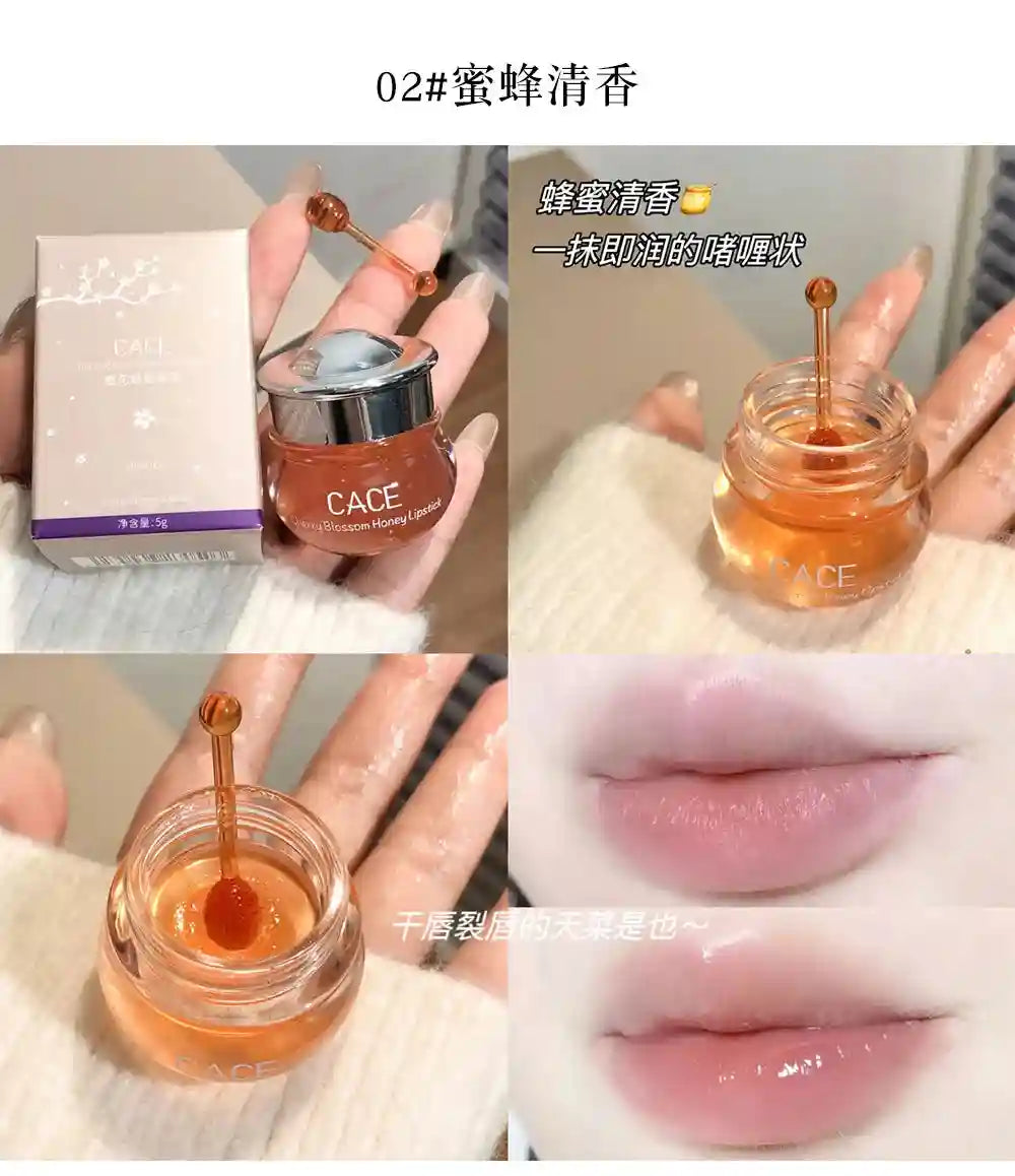 Peach Honey Lip Oil | Moisturizing Plumping Gloss - Tidesmit Lip Care Tidesmit