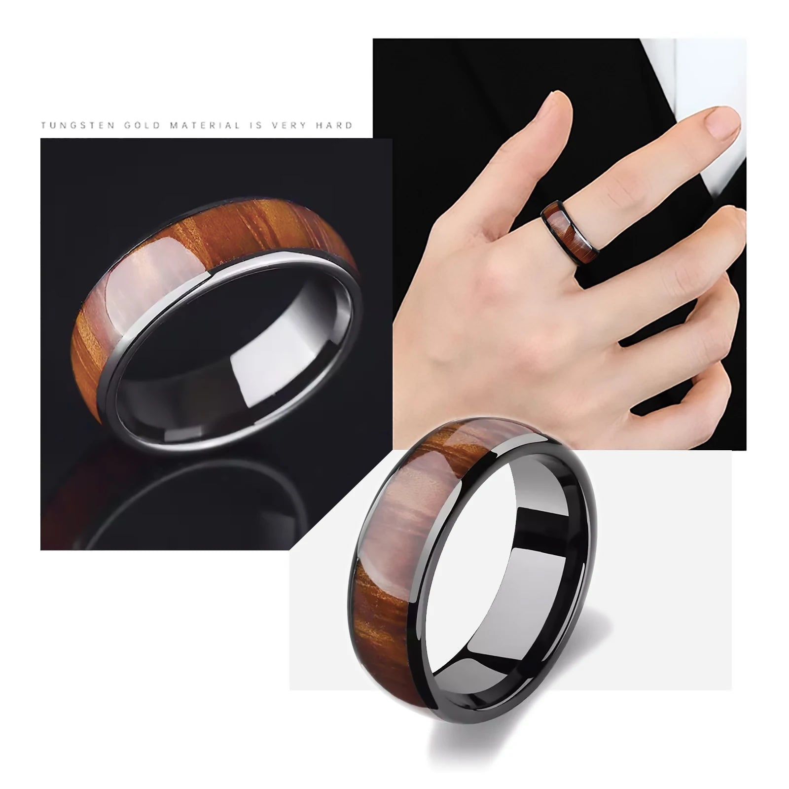 RFID Smart Ring 125kHz Rewritable Ceramic Access Control - Tidesmit Tidesmit