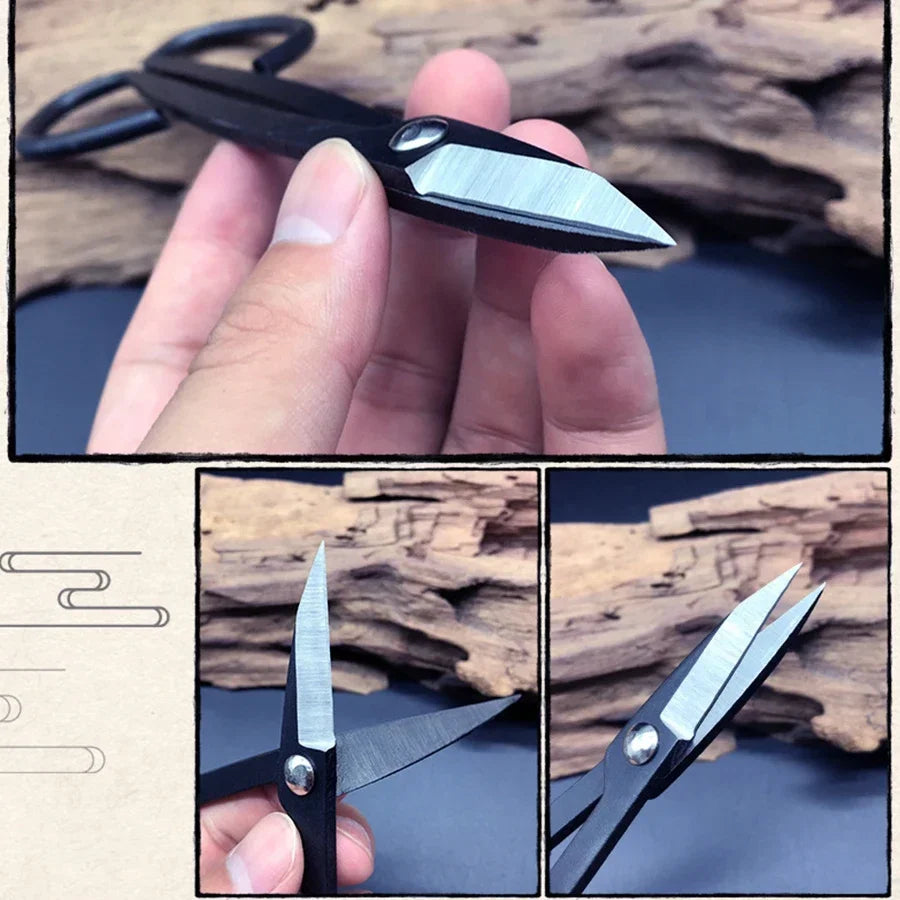 Professional Steel Long Handle Bonsai Scissors Plant Branch Shears Gardening Pruning Bonsai Scissors Flowers Plant Grafting Tool