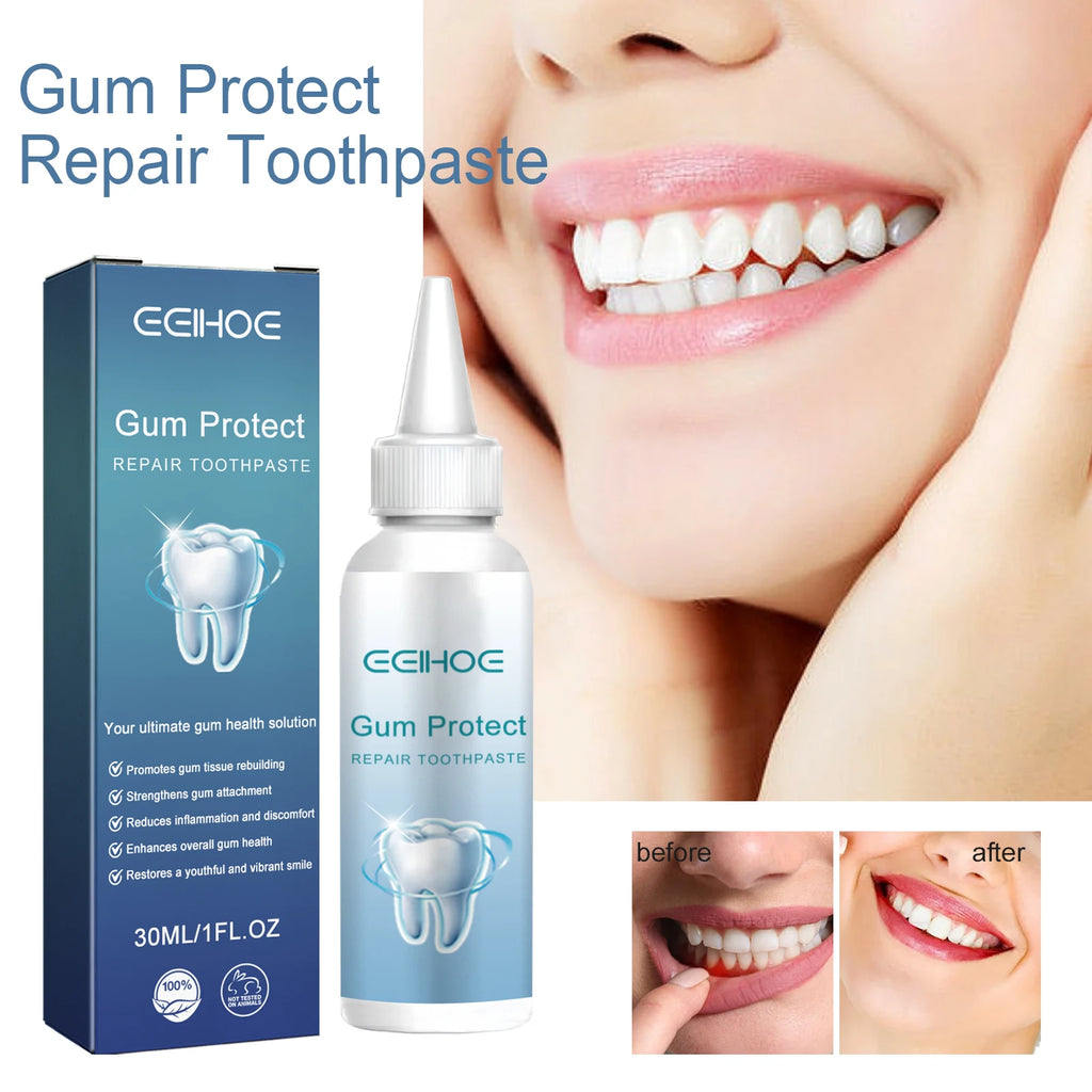 Tidesmit Rapid Repairing Gum Atrophy Toothpaste for dental sensitivity, teeth whitening, and caries repair.