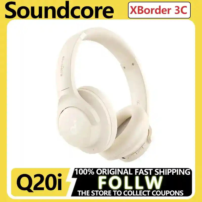 Wireless Active Noise Cancelling Headphones - Over-Ear Studio Monitor Tidesmit