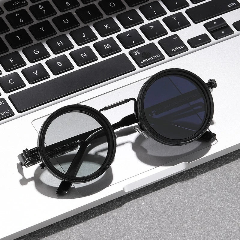 Polarized Smart Glasses with Adjustable Dimming and UV400 Protection Tidesmit