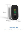 Resoxy Pulse Fingertip Oximeter Heart Rate Blood Oxygen Saturation Monitor TFT Display For Android Apple Apps Bluetooth Oximeter