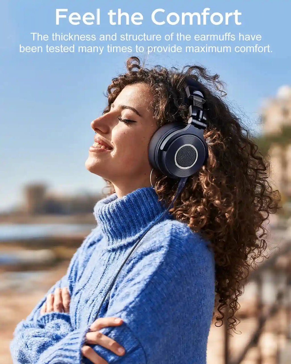 Wired Studio Headphones Over-Ear High-Res Monitor Audio Tidesmit Tidesmit