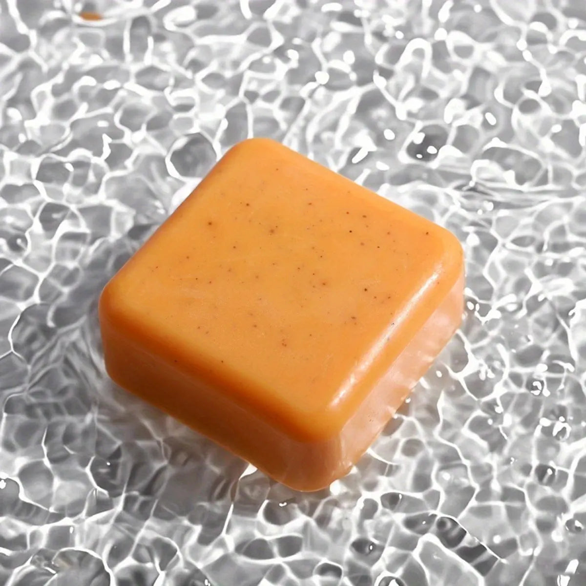 70g Turmeric Shaving and Cleansing Soap with Added Vitamin C to Make the Skin More Beautiful, Walnut Shell Powder Deeply Cleanses