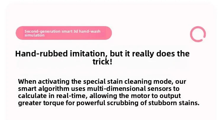 Tidesmit JOYFACE 2Mini 220V portable washing machine and dryer for compact laundry and underwear, side angle view.