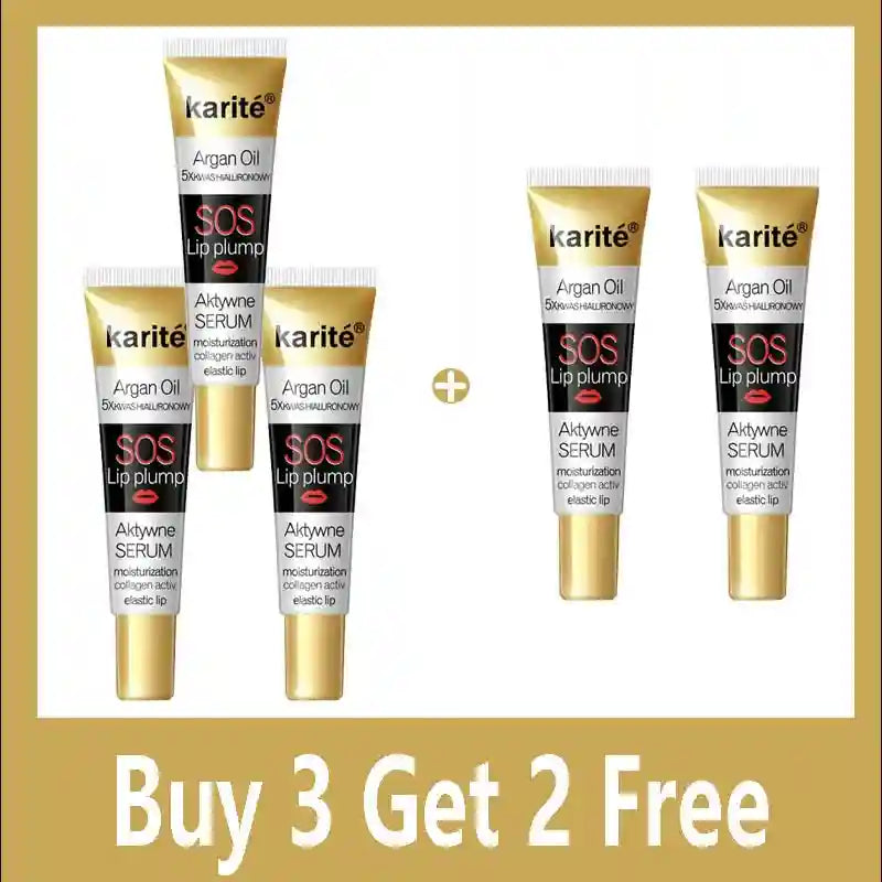 Argan Oil Lip Plumping Essence – Nourishing Hydrating Balm for Soft Lips Lip Care Buy 3 Get 2 Free Tidesmit